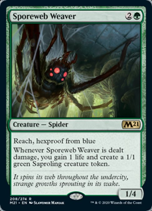 Sporeweb Weaver [Core Set 2021] | Jack's On Queen