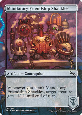 Mandatory Friendship Shackles [Unstable] | Jack's On Queen