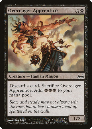 Overeager Apprentice [Duel Decks: Divine vs. Demonic] | Jack's On Queen