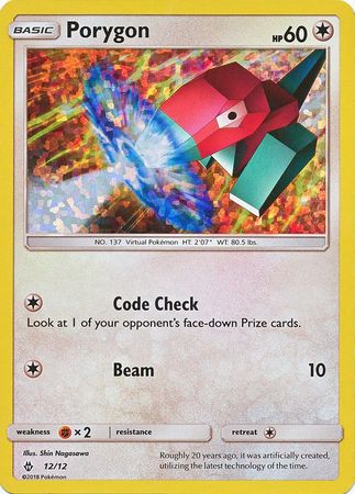 Porygon (12/12) [McDonald's Promos: 2018 Collection] | Jack's On Queen