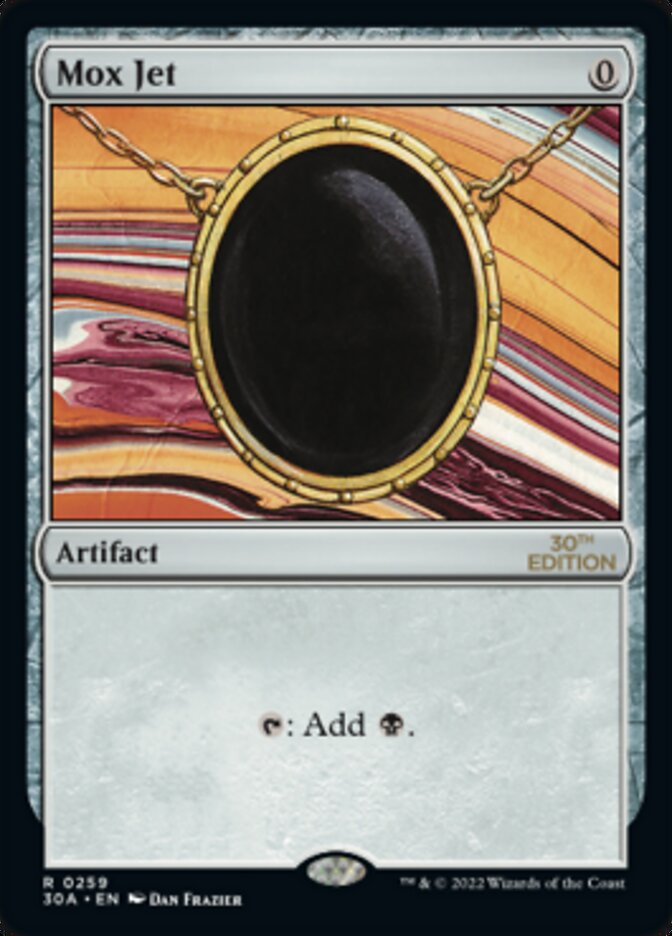 Mox Jet [30th Anniversary Edition] | Jack's On Queen