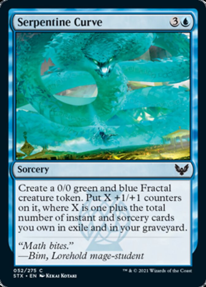 Serpentine Curve [Strixhaven: School of Mages] | Jack's On Queen