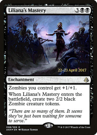 Liliana's Mastery [Amonkhet Promos] | Jack's On Queen