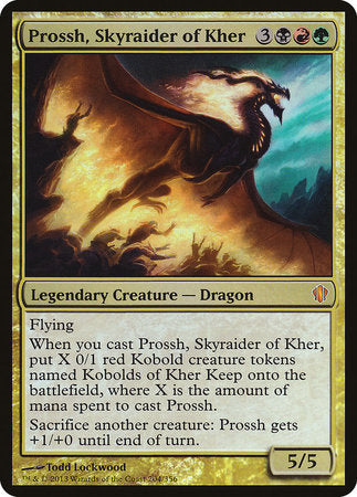 Prossh, Skyraider of Kher (Commander 2013) [Commander 2013 Oversized] | Jack's On Queen