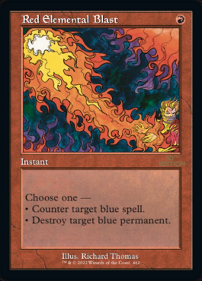 Red Elemental Blast (Retro) [30th Anniversary Edition] | Jack's On Queen