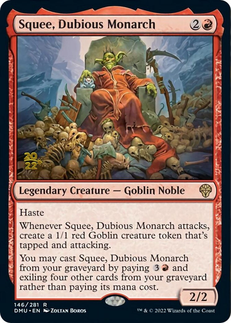 Squee, Dubious Monarch [Dominaria United Prerelease Promos] | Jack's On Queen