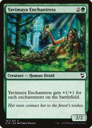 Yavimaya Enchantress [Commander 2018] | Jack's On Queen