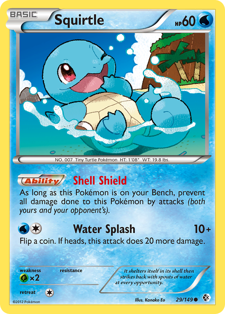 Squirtle (29/149) [Black & White: Boundaries Crossed] | Jack's On Queen