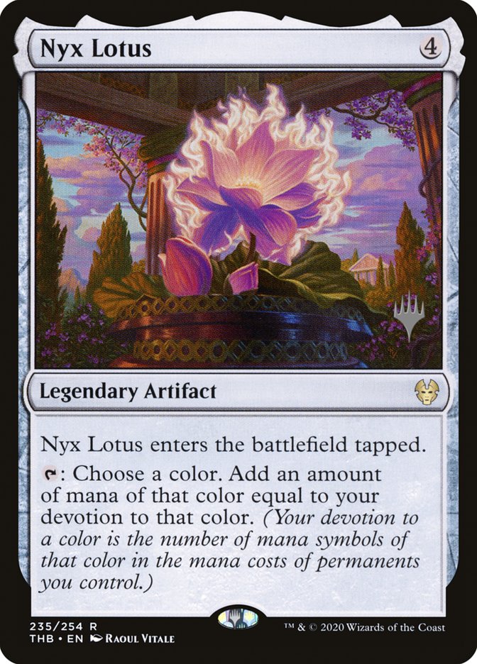 Nyx Lotus (Promo Pack) [Theros Beyond Death Promos] | Jack's On Queen