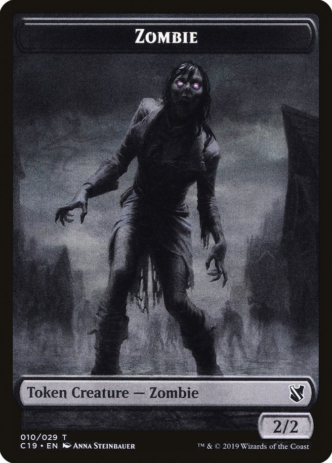 Zombie (010/029) [Commander 2019 Tokens] | Jack's On Queen