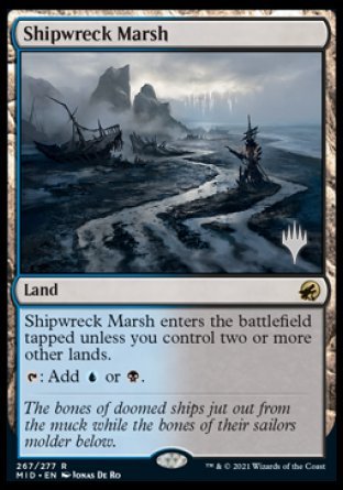 Shipwreck Marsh (Promo Pack) [Innistrad: Midnight Hunt Promos] | Jack's On Queen