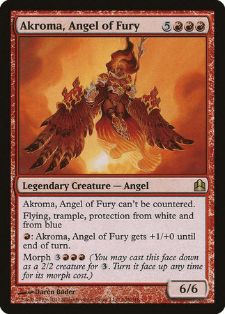 Akroma, Angel of Fury [Commander 2011] | Jack's On Queen