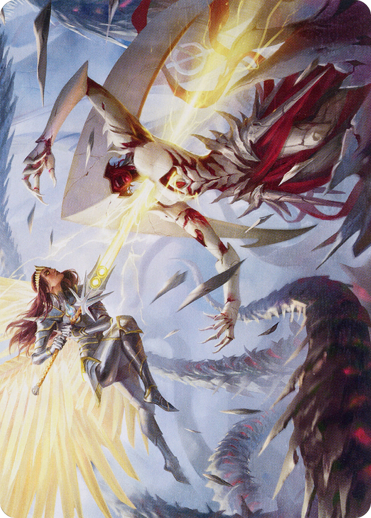 Elspeth's Smite Art Card [March of the Machine Art Series] | Jack's On Queen