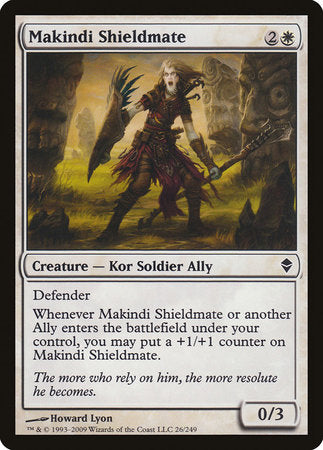 Makindi Shieldmate [Zendikar] | Jack's On Queen