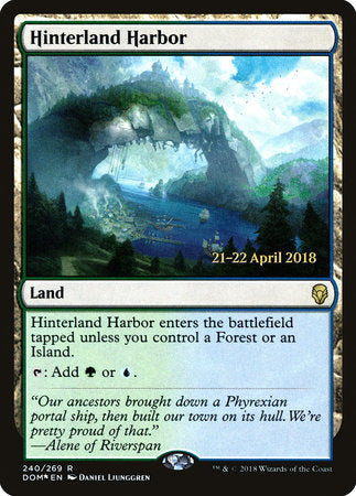 Hinterland Harbor [Dominaria Promos] | Jack's On Queen