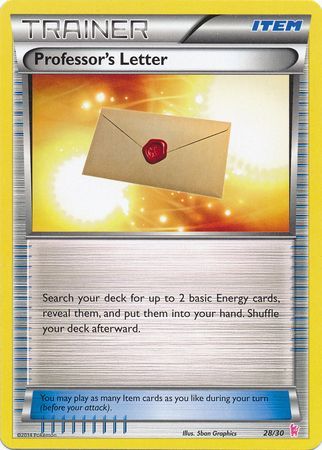 Professor's Letter (28/30) [XY: Trainer Kit - Sylveon] | Jack's On Queen