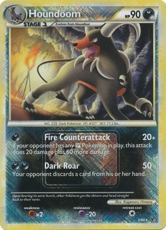 Houndoom (5/90) (League Promo) [HeartGold & SoulSilver: Undaunted] | Jack's On Queen