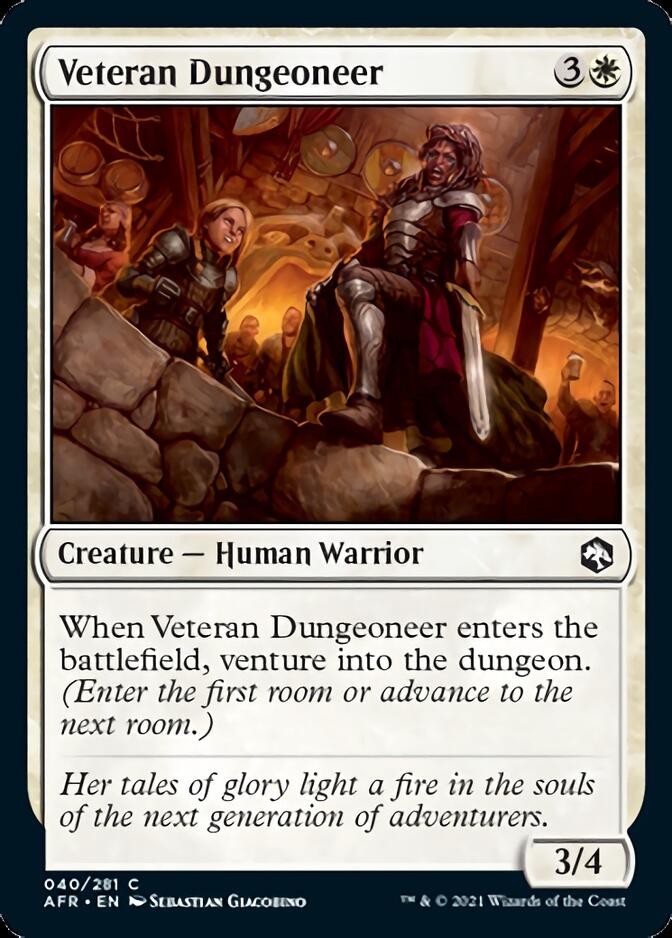 Veteran Dungeoneer [Dungeons & Dragons: Adventures in the Forgotten Realms] | Jack's On Queen