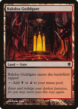 Rakdos Guildgate [Commander 2013] | Jack's On Queen