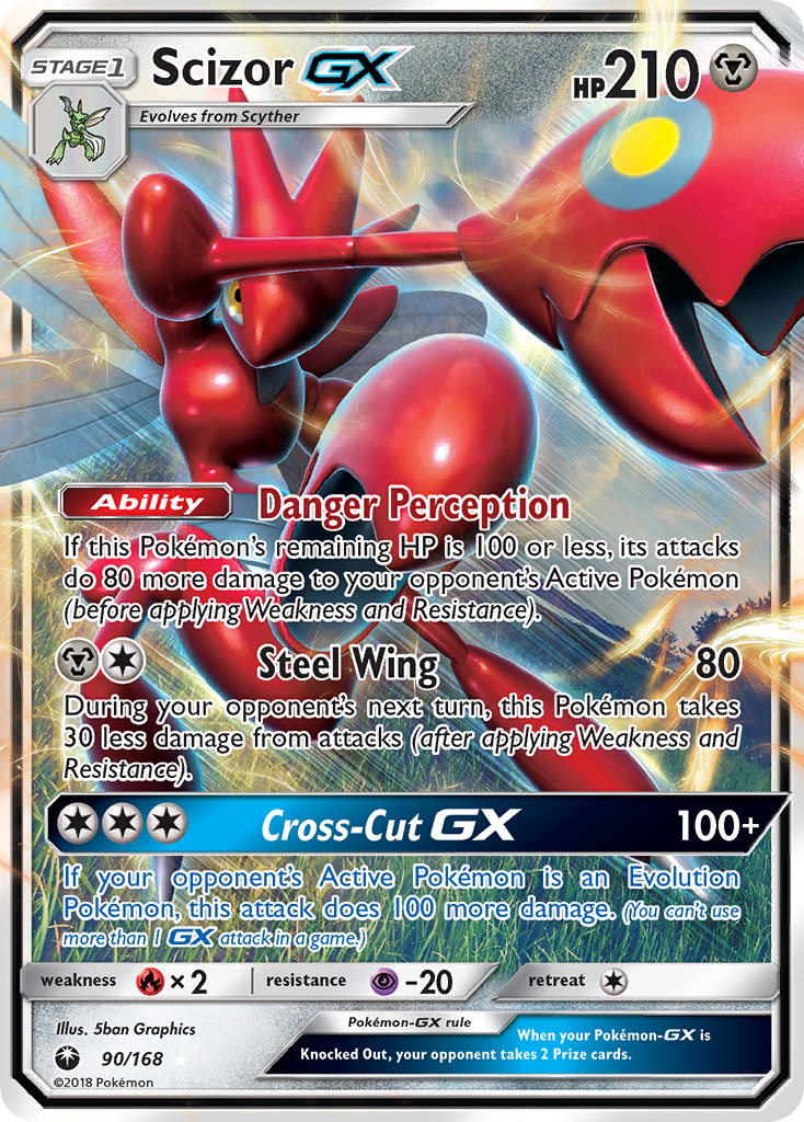 Scizor GX (90/168) [Sun & Moon: Celestial Storm] | Jack's On Queen