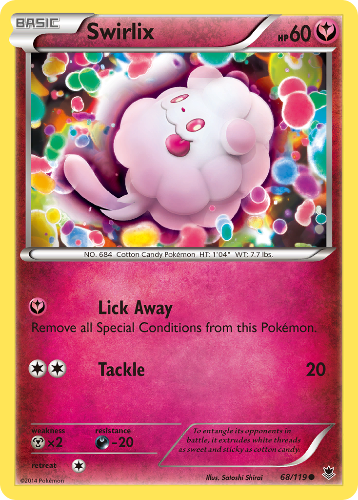 Swirlix (68/119) [XY: Phantom Forces] | Jack's On Queen