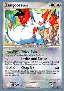 Zangoose LV.29 (66/127) (Queengar - Jason Martinez) [World Championships 2009] | Jack's On Queen