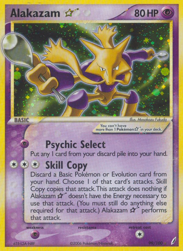 Alakazam Star (99/100) [EX: Crystal Guardians] | Jack's On Queen