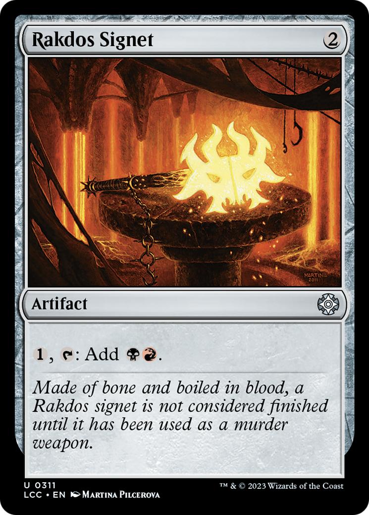 Rakdos Signet [The Lost Caverns of Ixalan Commander] | Jack's On Queen