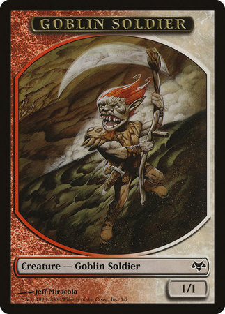 Goblin Soldier Token [Eventide Tokens] | Jack's On Queen