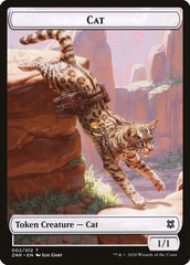 Cat Token [Zendikar Rising] | Jack's On Queen