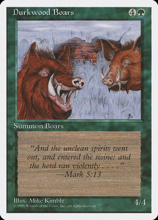 Durkwood Boars [Fourth Edition] | Jack's On Queen