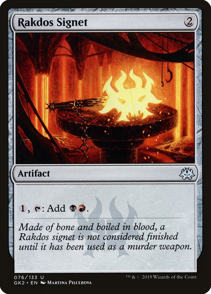Rakdos Signet [Ravnica Allegiance Guild Kit] | Jack's On Queen