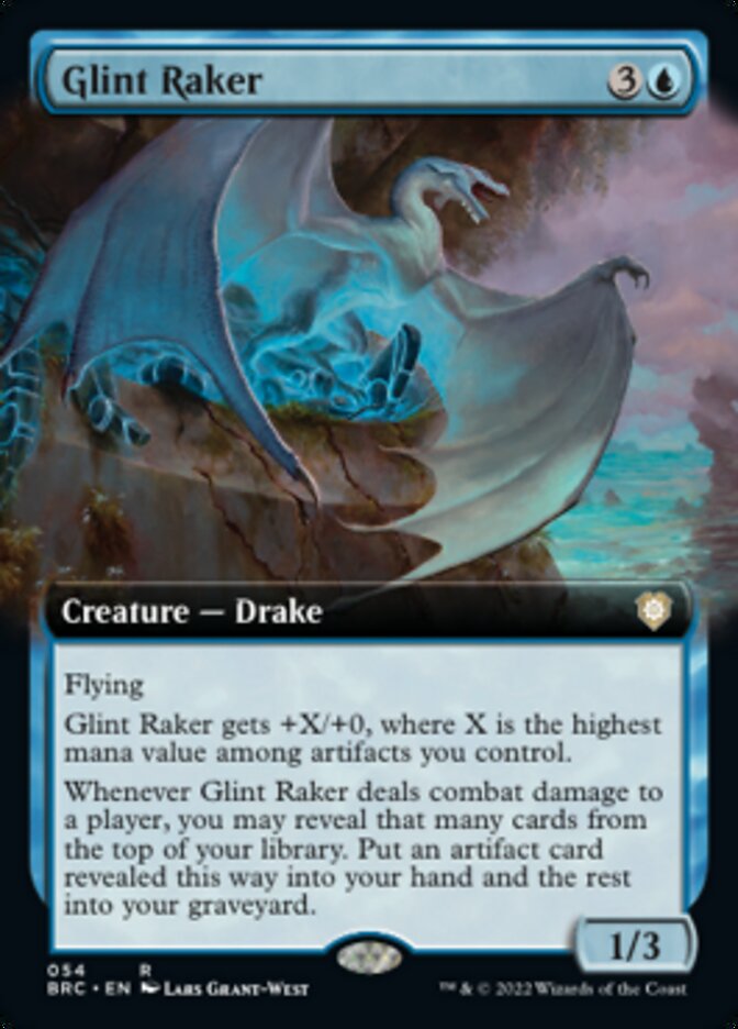 Glint Raker (Extended Art) [The Brothers' War Commander] | Jack's On Queen