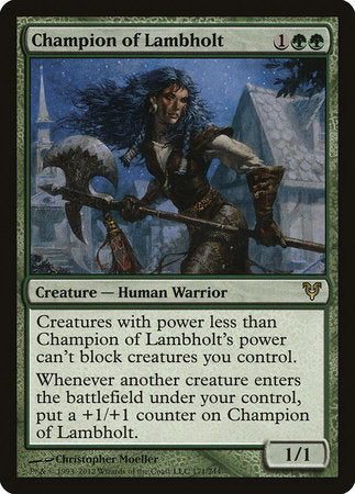 Champion of Lambholt [Avacyn Restored] | Jack's On Queen