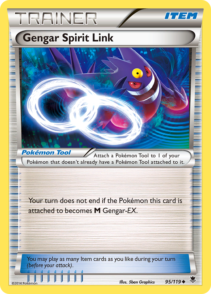 Gengar Spirit Link (95/119) [XY: Phantom Forces] | Jack's On Queen