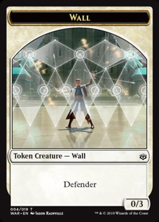 Wall Token [War of the Spark Tokens] | Jack's On Queen