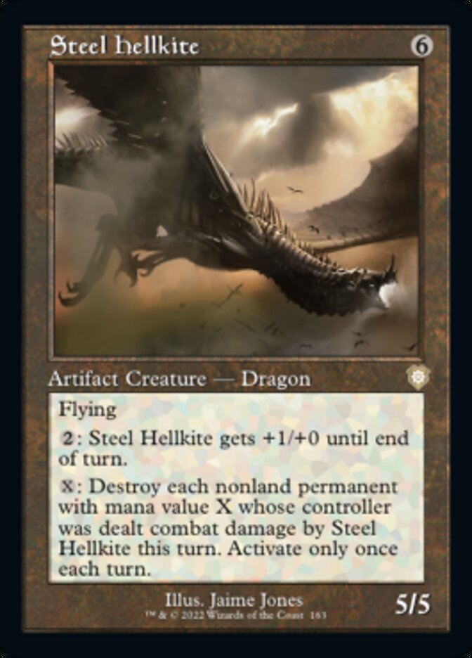 Steel Hellkite (Retro) [The Brothers' War Commander] | Jack's On Queen