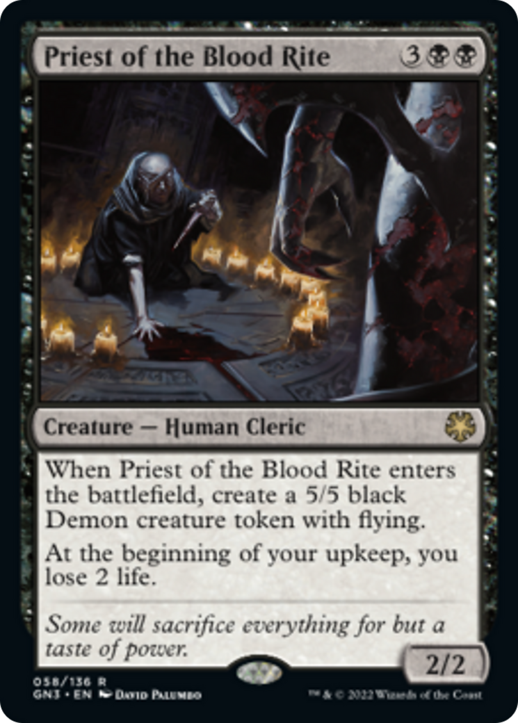 Priest of the Blood Rite [Game Night: Free-for-All] | Jack's On Queen