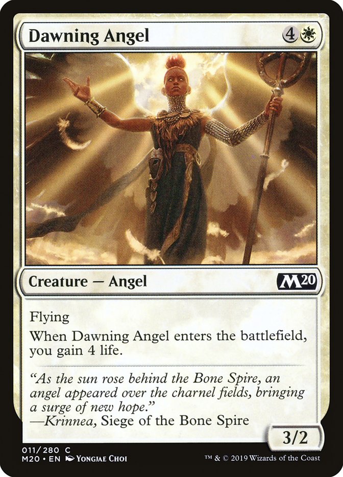 Dawning Angel [Core Set 2020] | Jack's On Queen