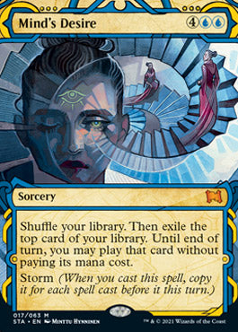 Mind's Desire (Etched Foil) [Strixhaven Mystical Archive] | Jack's On Queen