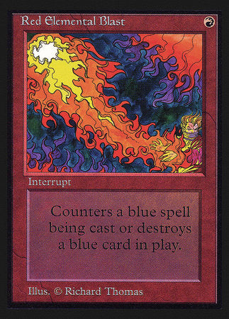 Red Elemental Blast (IE) [Intl. Collectors’ Edition] | Jack's On Queen