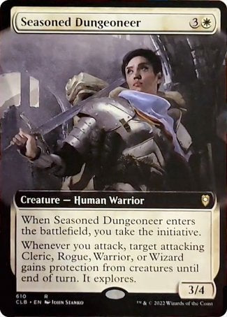 Seasoned Dungeoneer (Extended Art) [Commander Legends: Battle for Baldur's Gate] | Jack's On Queen