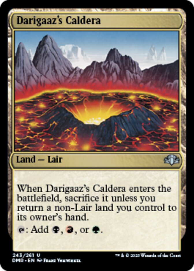 Darigaaz's Caldera [Dominaria Remastered] | Jack's On Queen