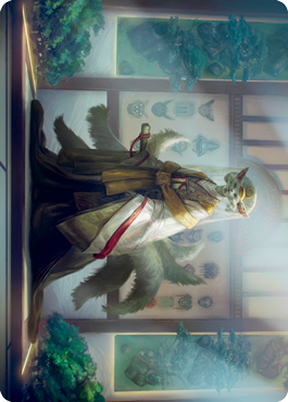 Light-Paws, Emperor's Voice Art Card [Kamigawa: Neon Dynasty Art Series] | Jack's On Queen