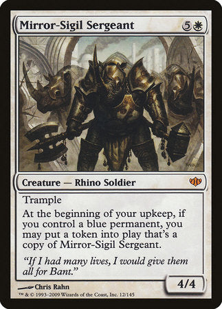 Mirror-Sigil Sergeant [Conflux] | Jack's On Queen