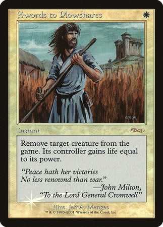 Swords to Plowshares [Friday Night Magic 2001] | Jack's On Queen