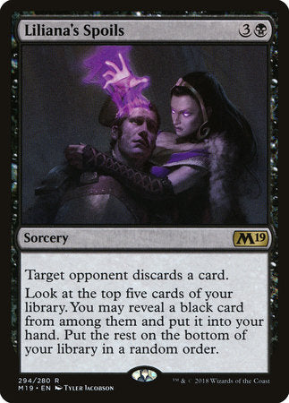 Liliana's Spoils [Core Set 2019] | Jack's On Queen