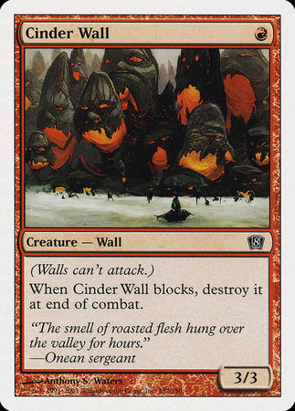 Cinder Wall [Eighth Edition] | Jack's On Queen