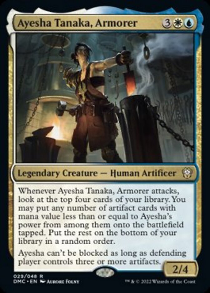 Ayesha Tanaka, Armorer [Dominaria United Commander] | Jack's On Queen