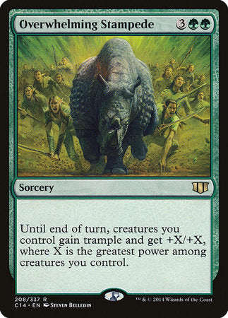 Overwhelming Stampede [Commander 2014] | Jack's On Queen